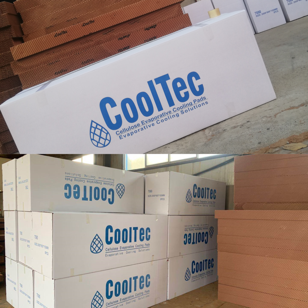 🔹High-Quality Cooltec Cooling Pads for Poultry Farm Ventilation