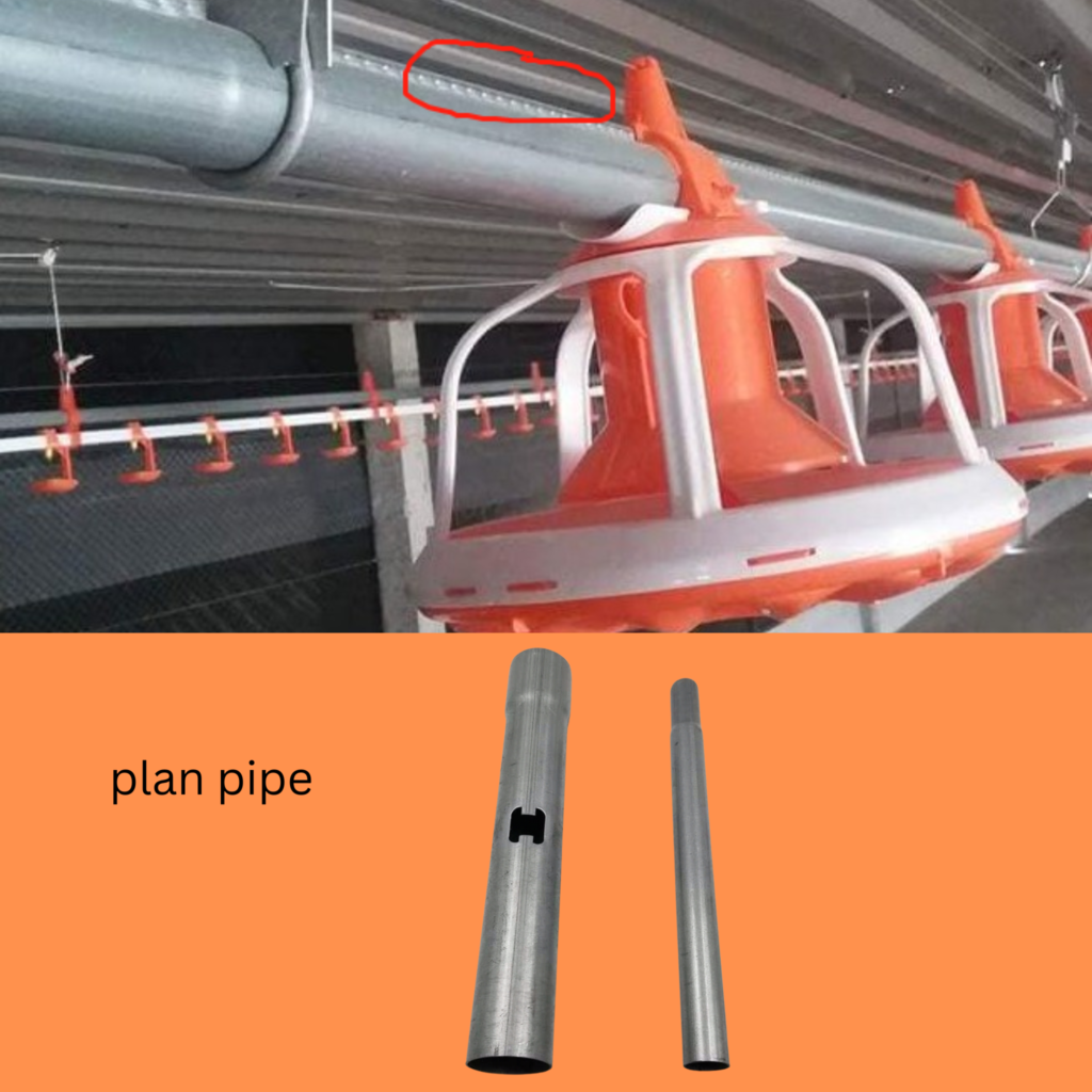 Cooltec Feeds Line Pipe – Automated Feeding Solution for Poultry Farms