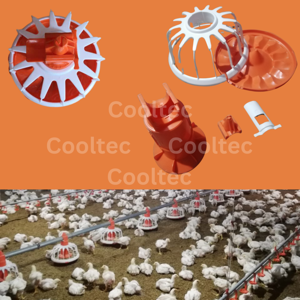 Cooltec 14-Grill Feeds Pan – Durable and Efficient Poultry Feeding Solution